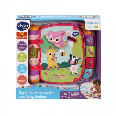 Super livre enchanté des baby loulous VTECH