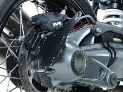 Support de plaque d´immatriculation R&G Racing noir BMW R Nine T 120