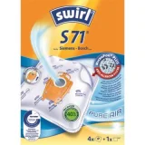 SWIRL sac d'aspirateur s 71, avec filtre microporplus noir