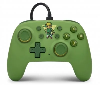 Switch - Manette Filaire Nano - Toon Link - Power-A Manette - 299304c