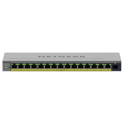 Switch > Netgear Netgear Switch Netgear 16PT GB PLUS SWCH W/ POE+