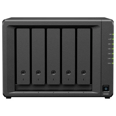 Synology DX525 boîtier de disques Bureau Noir - Neuf