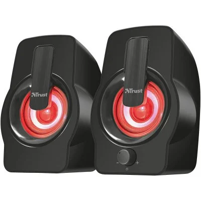 Système d'enceintes PC Trust Gemi RGB 2.0 Noir