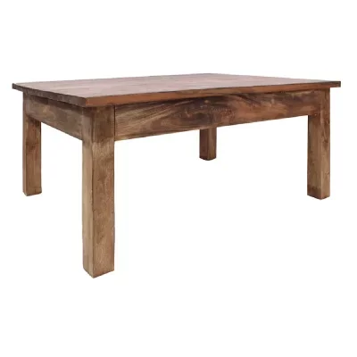 Table basse Bois de récupération massif 98 x 73 x 45 cm Vidaxl Brun