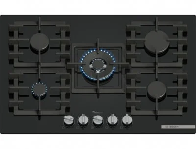 Table de cuisson gaz Bosch PPQ7A6I40 - Série 6 - 75,2 x 4,5 x 52 cm