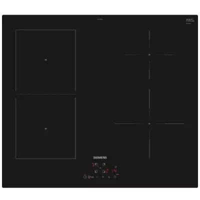 Table de cuisson induction SIEMENS - 4 feux - 60 cm - EE611BPB5E IQ500