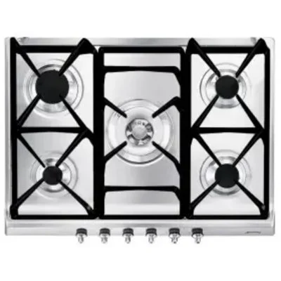 Table / Gaz SMEG SE70SGH-5 70cm inox
