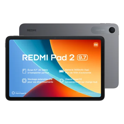 Tablette tactile Redmi Pad 2 9,7'' 128 Go Gris XIAOMI