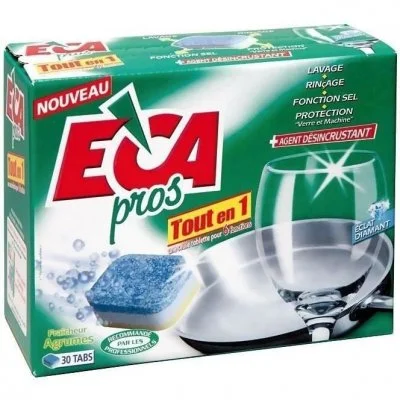 Tablettes Lavage Vaisselle 863 Tout En 1 30 Doses 863 Eca Pros