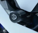 R&G RACING Tampons de protection Aero noir Yamaha YZF-R1 15-18