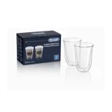 DELONGHI Tasse Latte Macchiato lot 2 x220ml