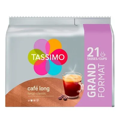 Tassimo - 21 dosettes Café Long Classic - TASSIMO