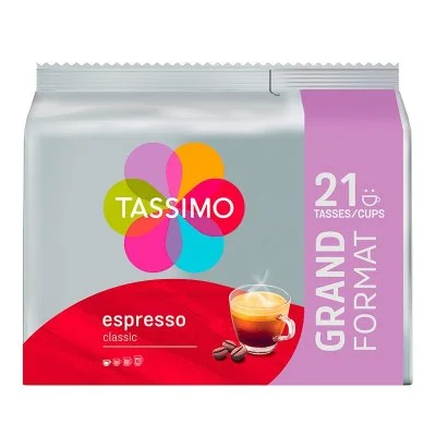 Tassimo - 21 dosettes Espresso Classic - TASSIMO