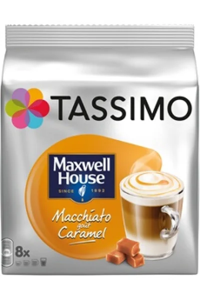 Tassimo Dosettes Café Maxwell House Macchiato Caramel x8