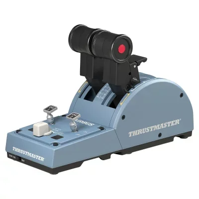 TCA Quadrant Airbus Edition Thrustmaster Bleu grisé et noir