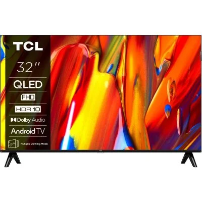 TCL 32V5C QLED 32'' Full HD Android TV Dolby Digital Plus DVB-T2 Noir