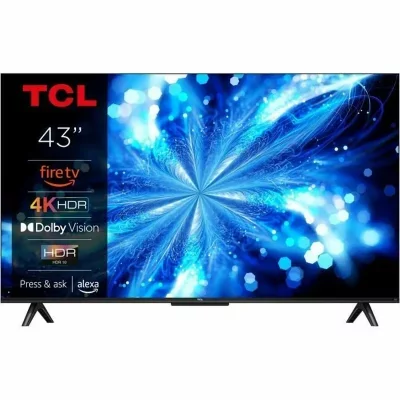 TCL 43PF650 TV 109,2 cm (43 ) 4K Ultra HD Smart TV Wifi Titane - Neuf