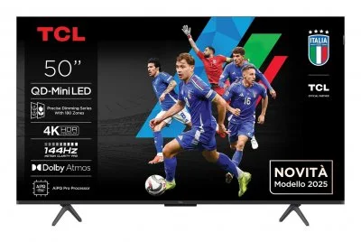 TCL 50C69K TV 127 cm (50 ) 4K Ultra HD Smart TV Wifi Métallique - Neuf