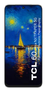TCL 60 Ultra NXTPAPER (5G) 512 Go, Blanc - Neuf