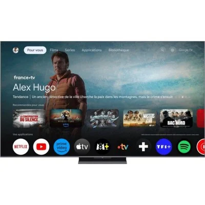 TCL 65C81K TV QLED 65 4K Ultra HD Smart Noir - Neuf
