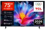 TCL P6L 75P6L TV 190,5 cm (75 ) 4K Ultra HD Smart TV Wifi Noir - Neuf