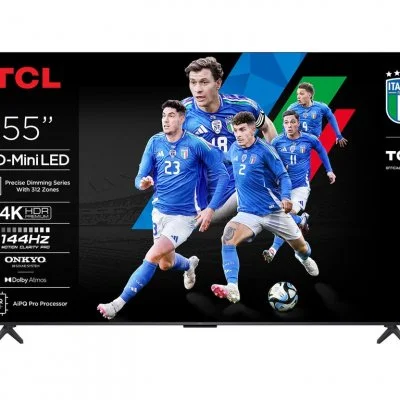 TCL Q6C 55Q6C TV 139,7 cm (55 ) 4K Ultra HD Smart TV Wifi Métallique - Neuf
