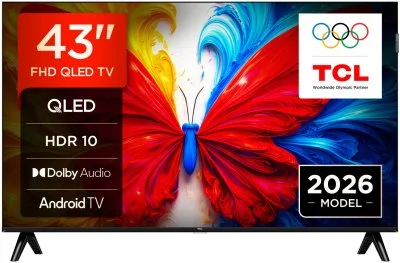 TCL S5L 43S5L TV 109,2 cm (43 ) 4K Ultra HD Smart TV Wifi Noir - Neuf