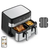 TEFAL Dual Easy Fry & Grill Ey905d Double 8,3 L Autonome 2700 W Frite