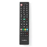NEDIS Télécommande de Remplacement Préprogrammée pour TV Panasonic et Sharp Noir