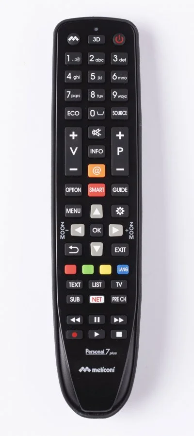 Telecommande tv dediee tcl 806078 personal 7 + Meliconi 806078