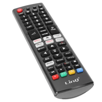 Télécommande Universelle pour Téléviseur LG avec Portée 8m LinQ Noir