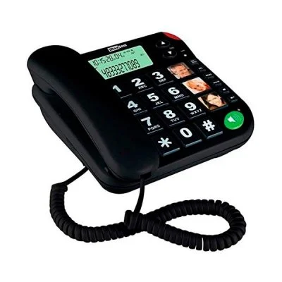 Téléphone fixe MAXCOM KXT480 à gros boutons et images