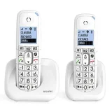 ALCATEL Téléphone fixe sans fil XL785 Voice Duo Blanc