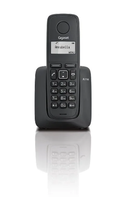 Téléphone fixe sans fil GIGASET A116 SOLO NOIR