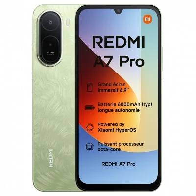 Téléphone mobile - XIAOMI - REDMI A7 Pro - Vert - 4 Go RAM - 128 Go