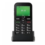 DORO Téléphone portable basique leva e10 2,4 4g nano sim noir