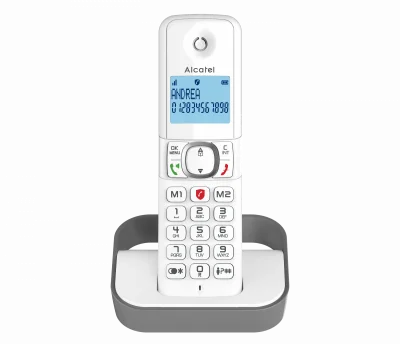 Téléphone sans fil ALCATEL F 860 Solo Gris