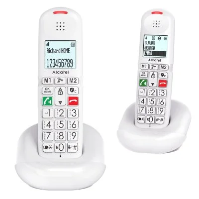 Téléphone sans fil ALCATEL XL685DUOBLANC