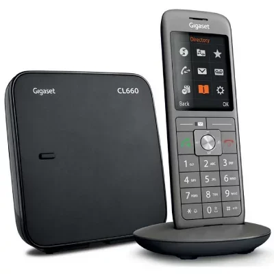 Téléphone sans fil Gigaset CL660 Solo Noir