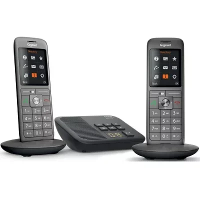 Téléphone sans fil Gigaset CL660A Duo Noir
