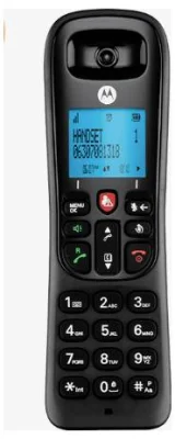 MOTOROLA Téléphone Sans Fil CD4001 DECT Noir