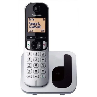 Téléphone Sans Fil Panasonic Corp. KX-TGC210 - Argenté