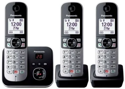 Téléphone sans fil Panasonic DECT TRIO REP BLOCAGE AUTO DES APPELS PUB