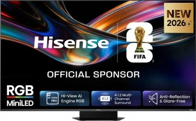 Téléviseur Hisense 65 '' UR9S RGB MiniLED Smart TV 4K 170 Hz - Neuf