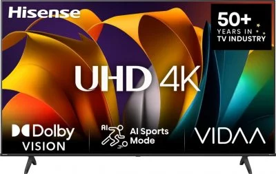 Téléviseur intelligent Hisense 55A6N 55"" DLED UltraHD 4K Dolby Vision VIDAA