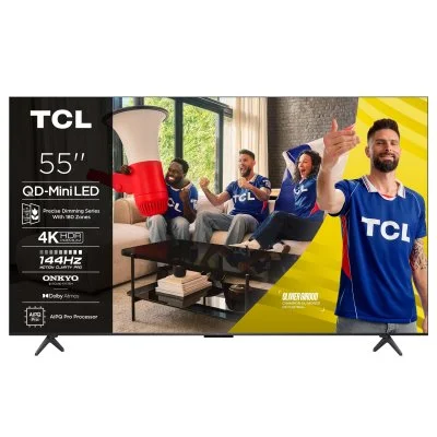 Téléviseur TCL MiniLED 55"" 55C6K UltraHD 4K avec son Onkyo et Google TV