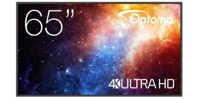 Télévision LED 65' 4K UHD - OPTOMA - Android 11 - Wi-Fi - Blanc