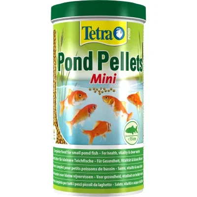 Tetra Pond Pellets Mini - Aliment Complet En Granulés Pour Poissons De Bassin 1l