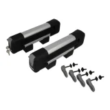 THULE 732200 SnowPack 2 Paires de Skis, Aluminium, S