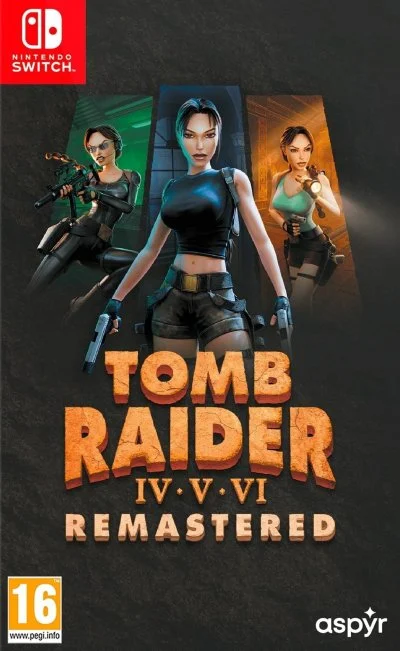 Tomb Raider IV-VI Remastered Starring Lara Croft Nintendo Switch